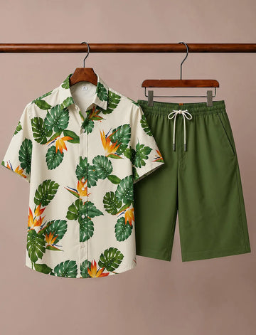 Men’s Green Oasis Co-Ord Weart