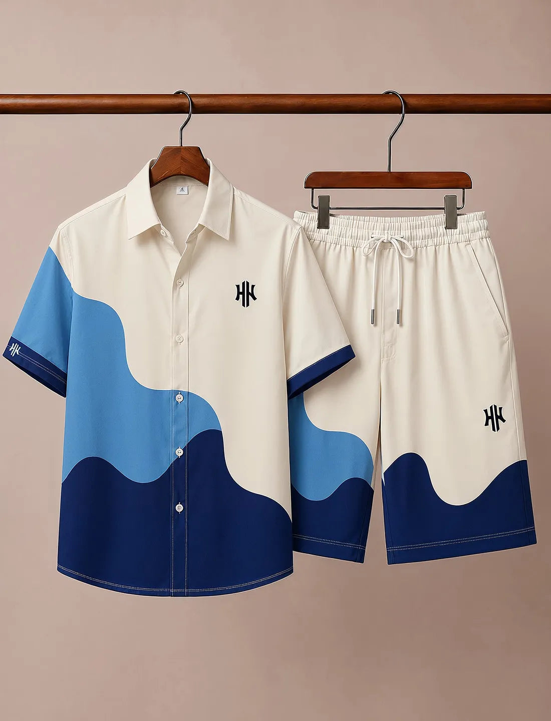 Men’s Ocean Wave Co-Ord Set