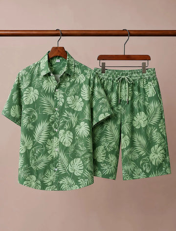 Men’s Island Palm Co-Ord Set