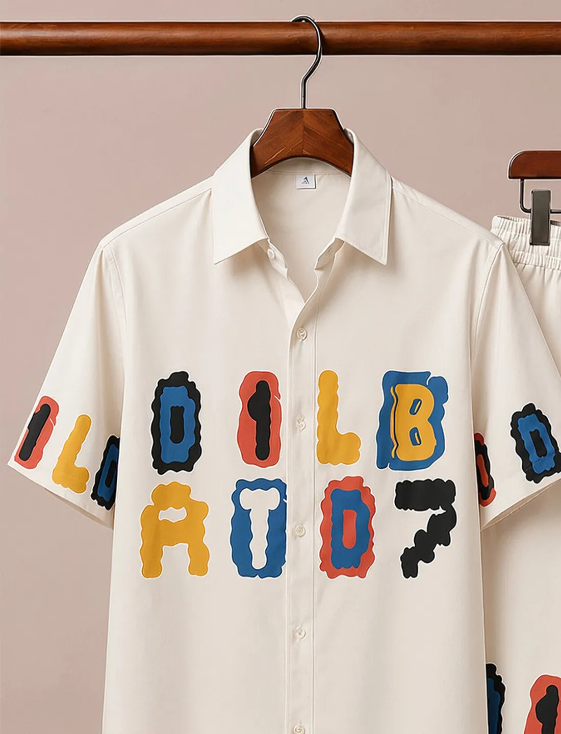 Men’s Color Pop Graphic Co-Ord Set