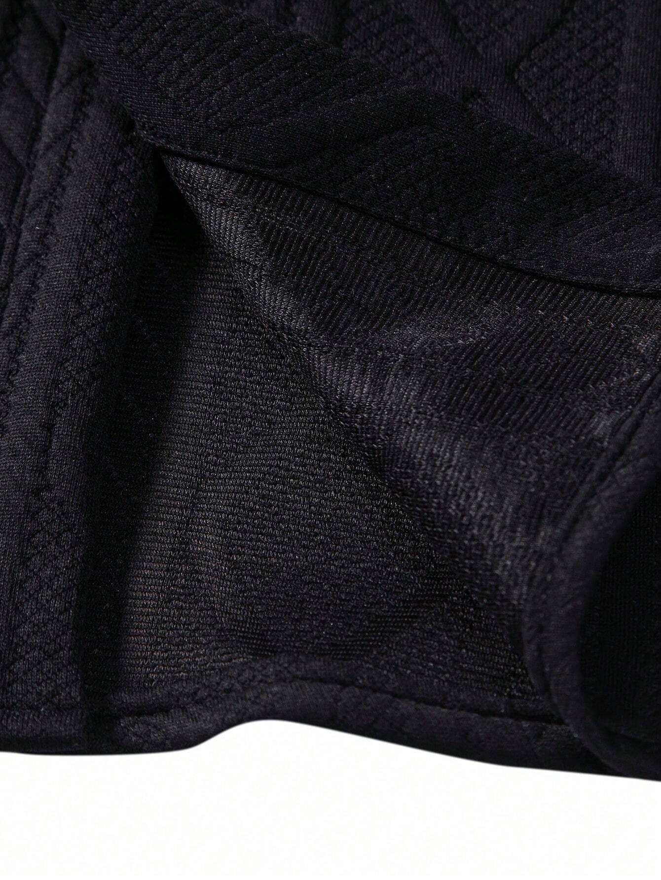 Men’s Stylish Black Lounge Set