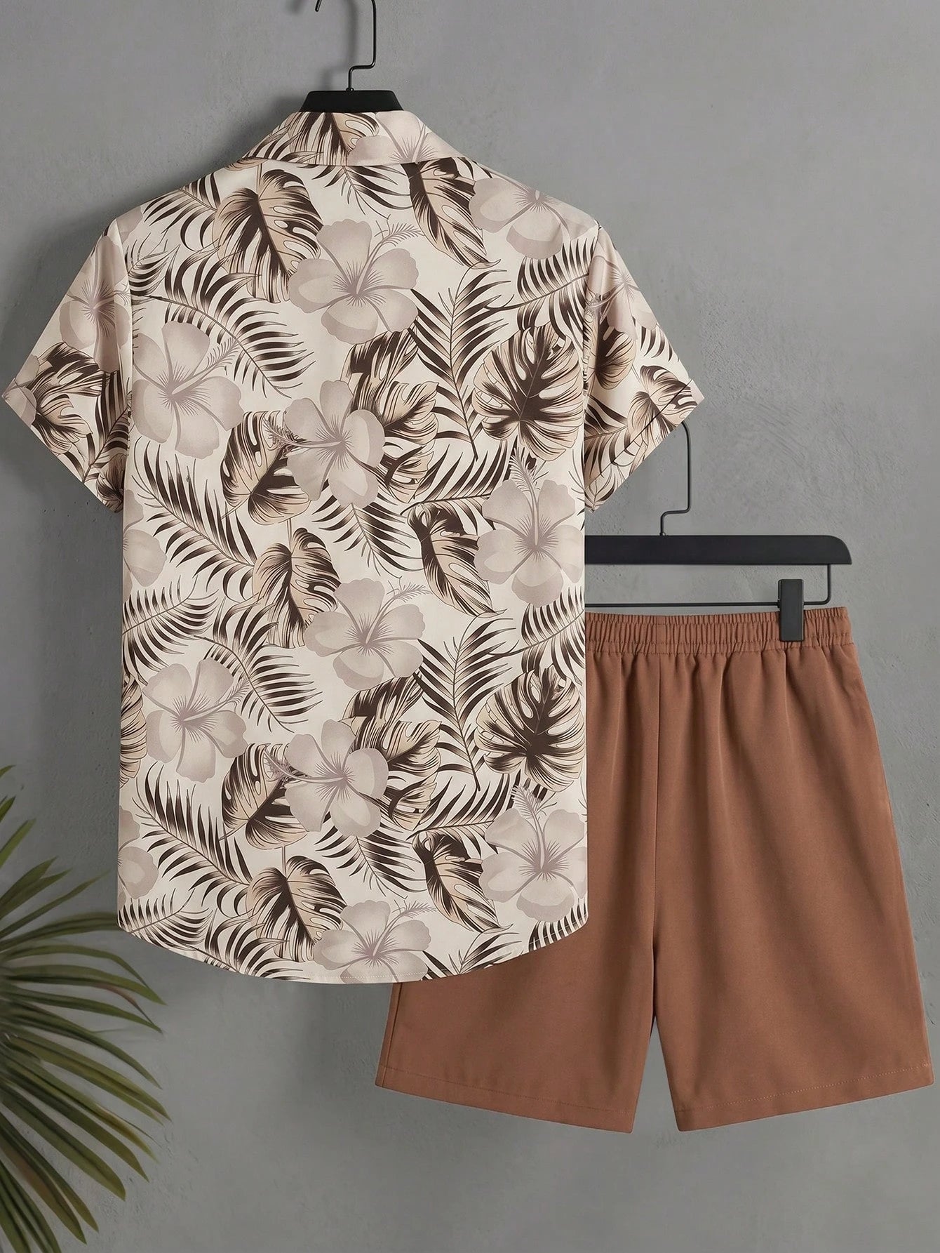 Men’s Stylish Floral Vacation Set