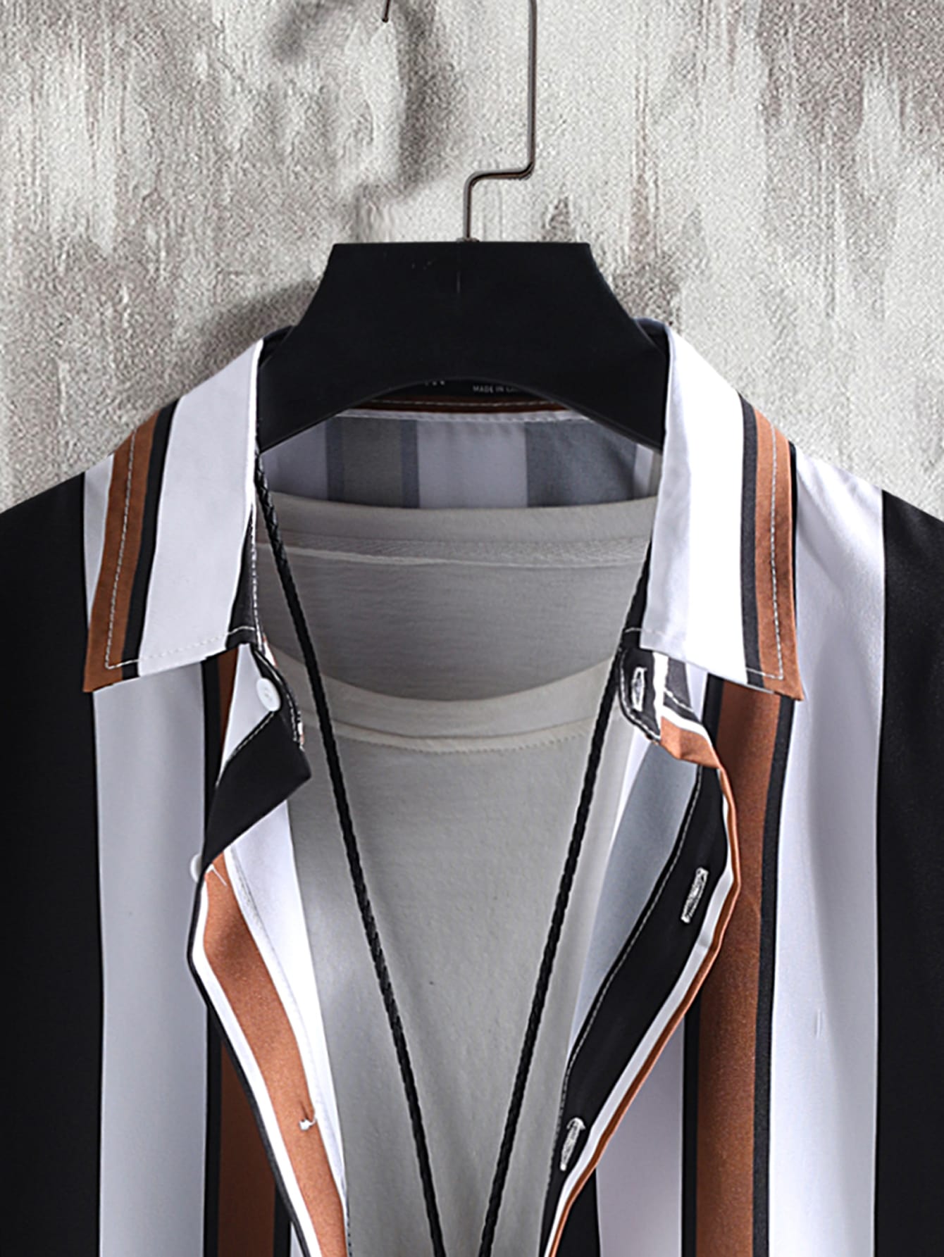 Urban Stripe Brown Co-Ord Set