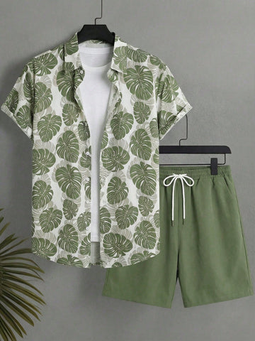 Coastal Green Resort Wear Set
