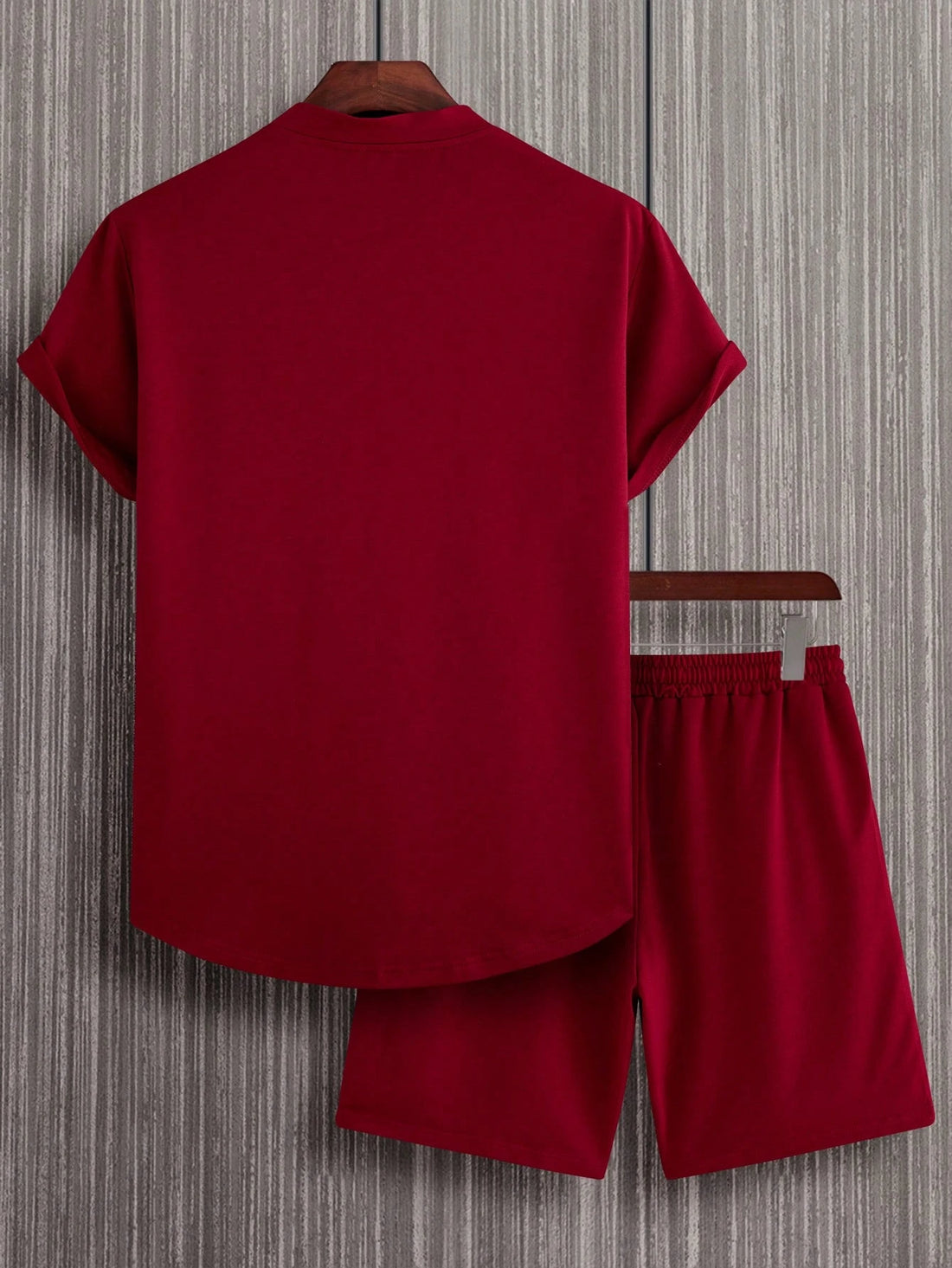 Crimson Rose Printed Co-Ord Set