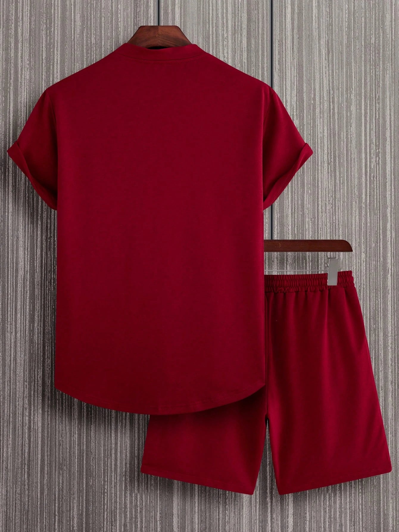 Crimson Rose Printed Co-Ord Set