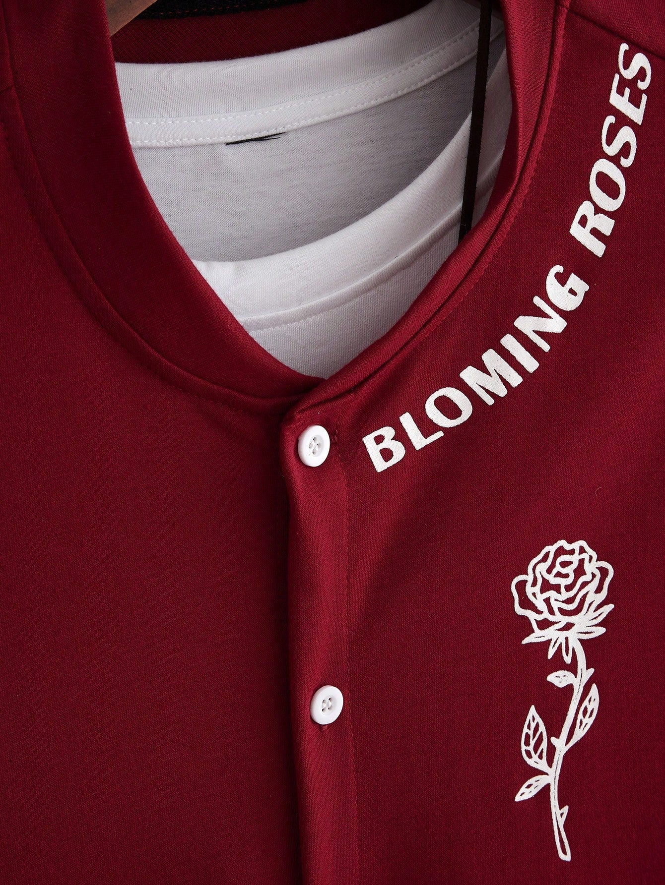 Crimson Rose Printed Co-Ord Set